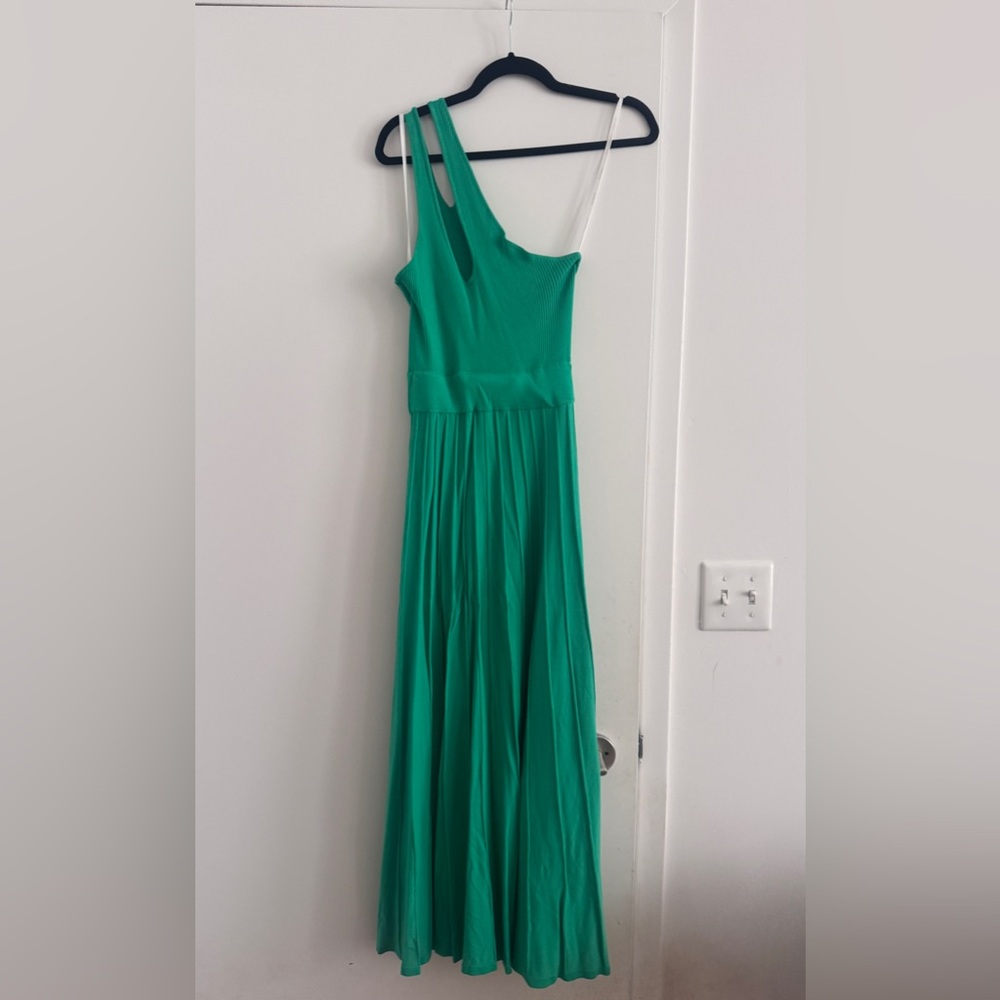 Auteur Fillipa Asymmetrical Emerald Dress - new with tags - Picture 2 of 10